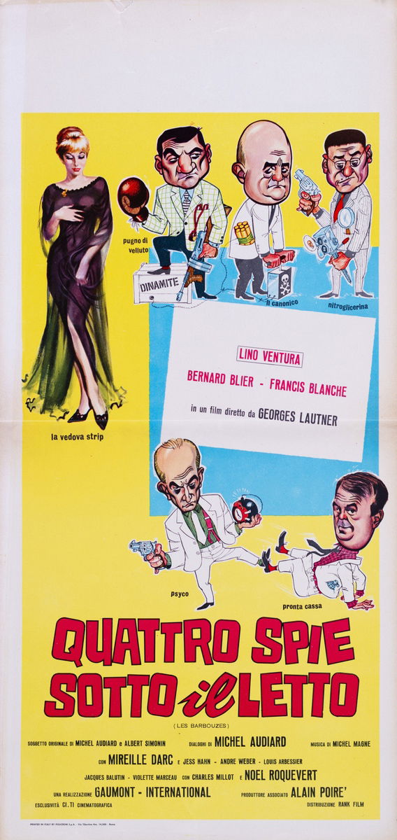 The Great Spy Chase - Lobby Card 1