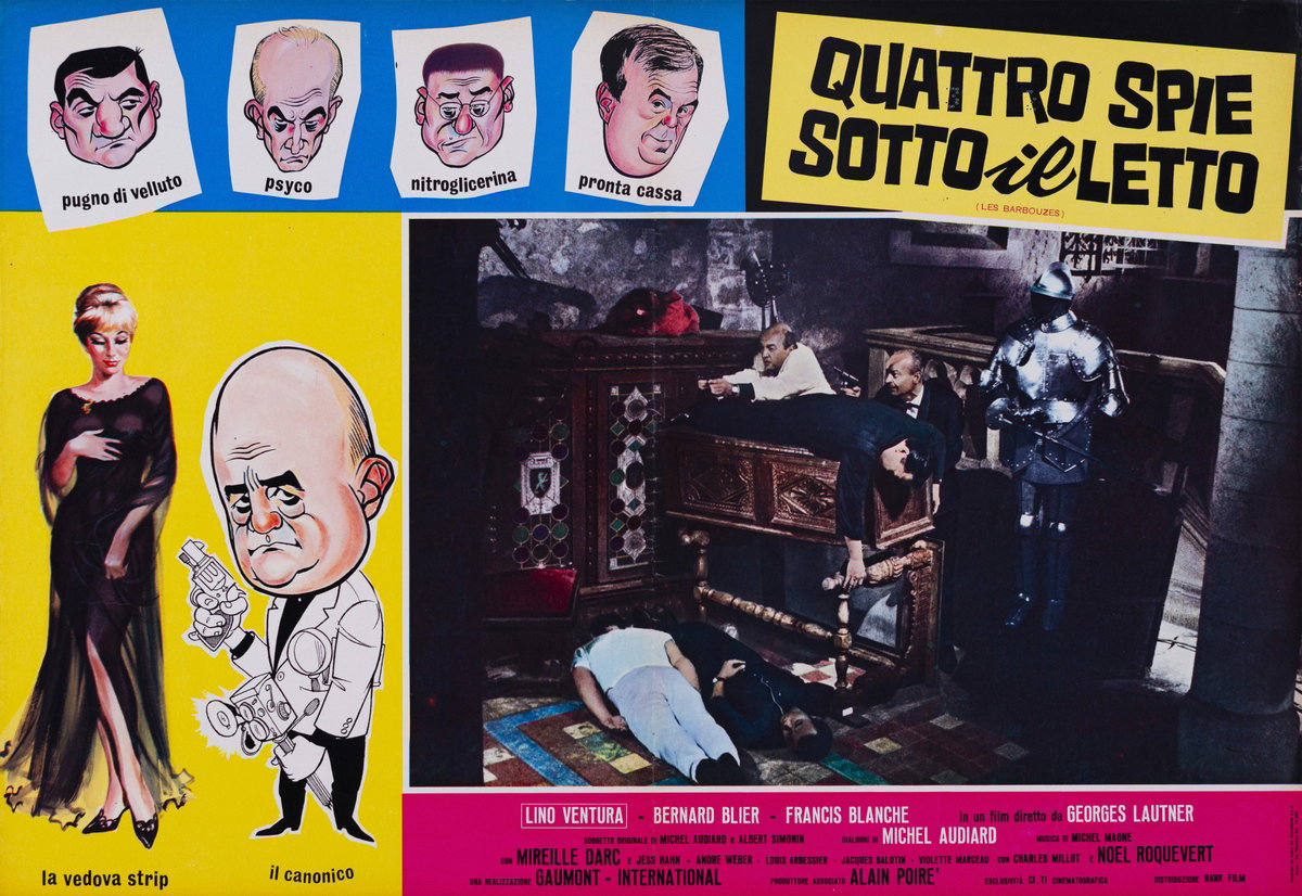Lobby Card 6 for the film The Great Spy Chase (1964)