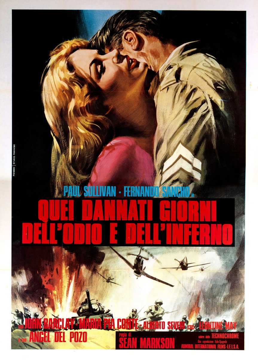 Quei dannati giorni dell'odio e dell'inferno - Manifesto 2