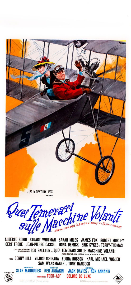 Those Magnificent Men in Their Flying Machines or How I Flew from London to Paris in 25 Hours 11 Minutes - Lobby Card 1