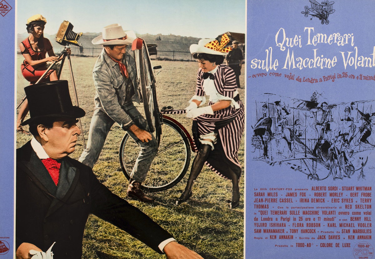 Fotobusta 7 per il film Quei temerari sulle macchine volanti (1965)
