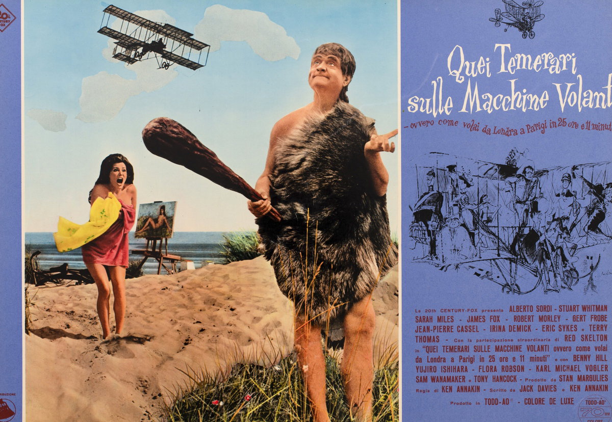 Fotobusta 8 per il film Quei temerari sulle macchine volanti (1965)