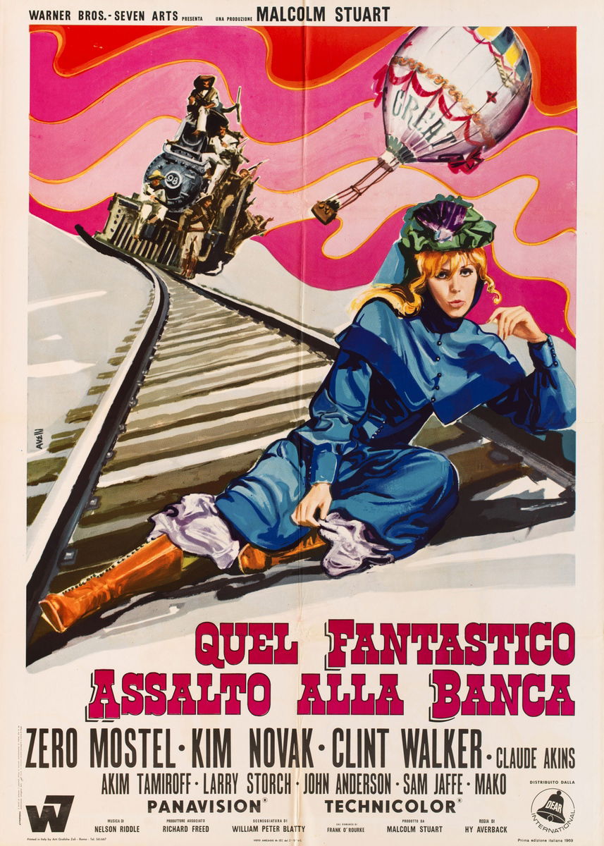 Quel fantastico assalto alla banca - Manifesto 1