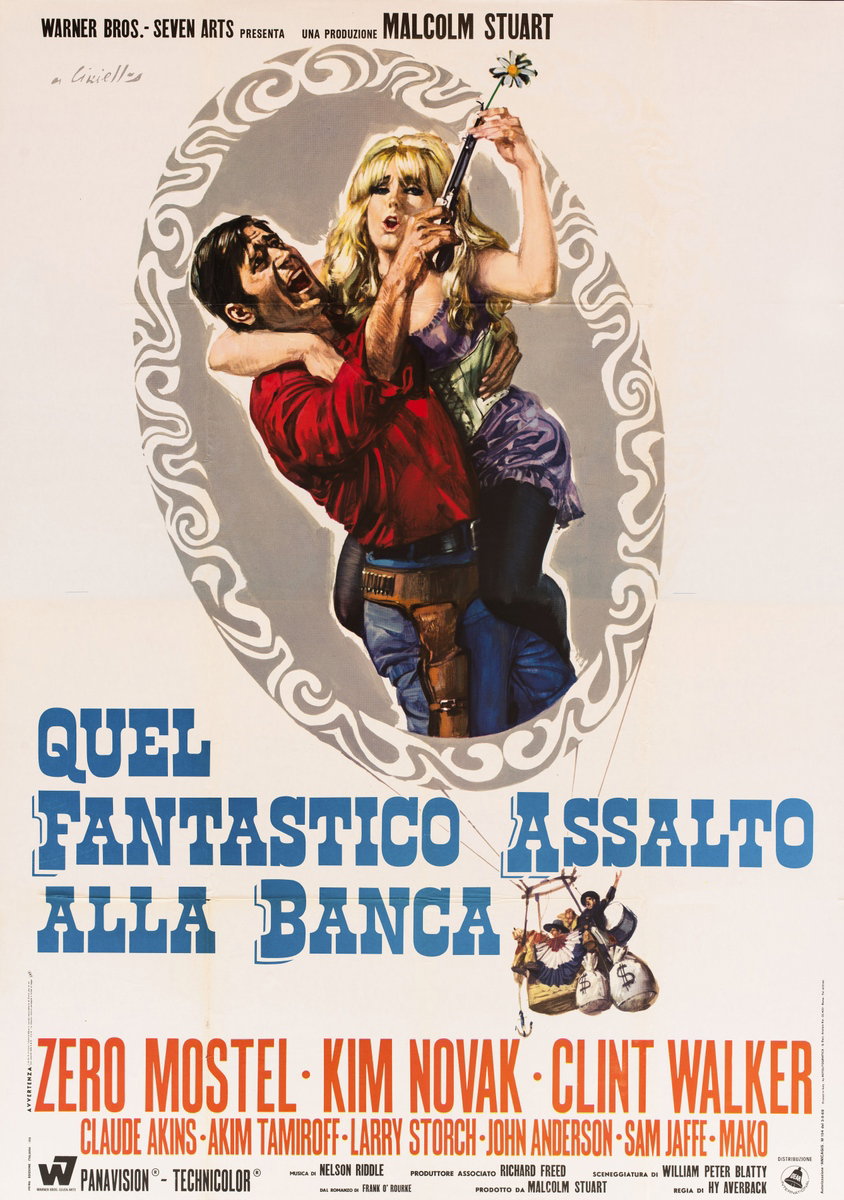 Quel fantastico assalto alla banca - Manifesto 2
