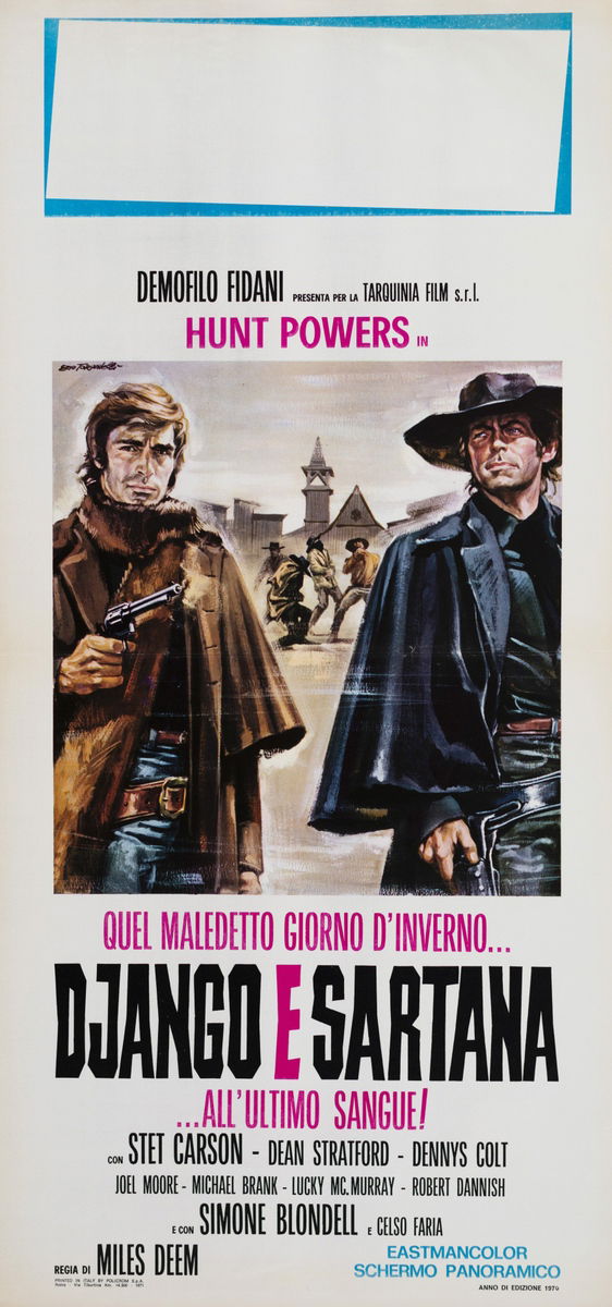 One Damned Day at Dawn... Django Meets Sartana! - Lobby Card 1