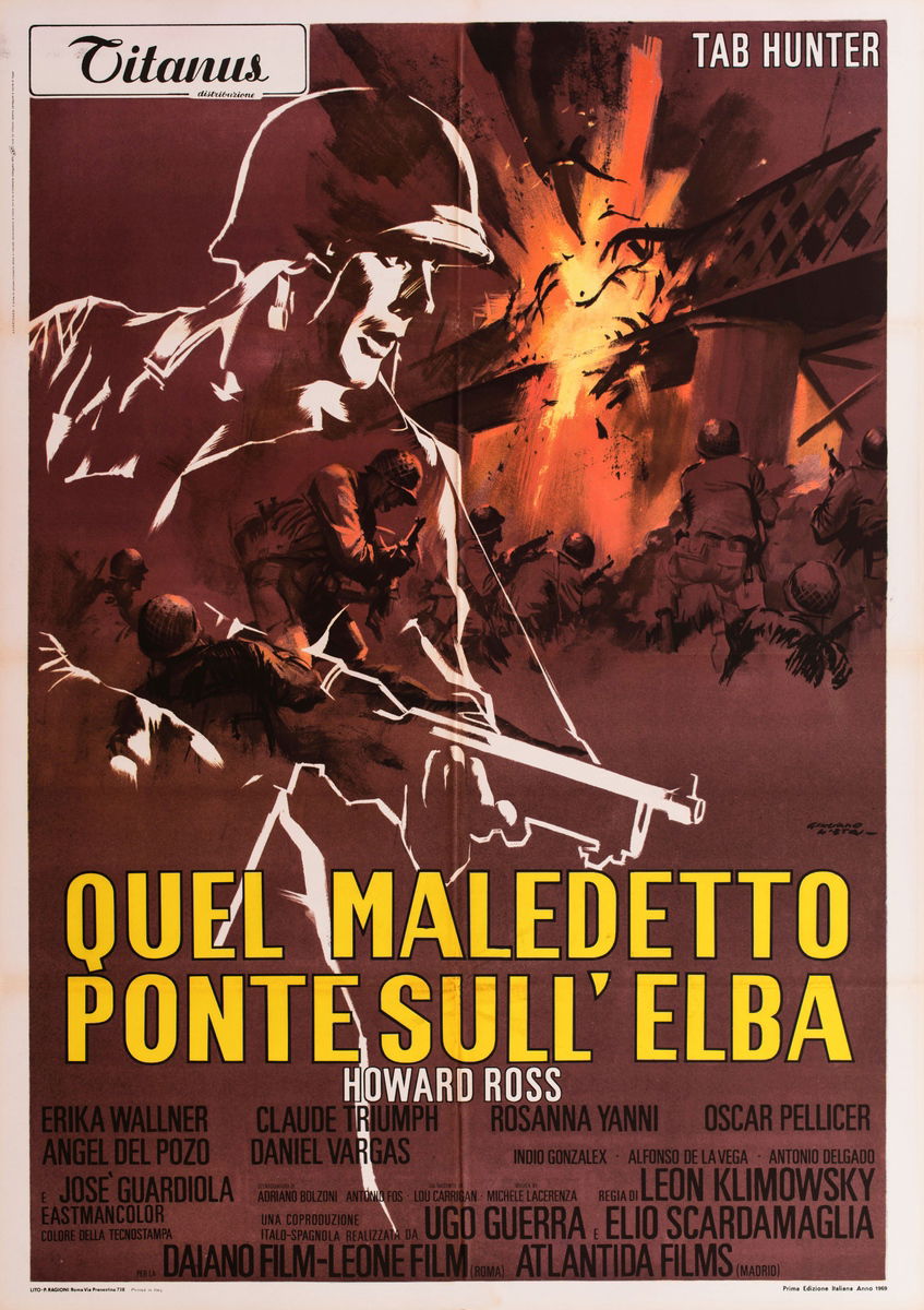 Quel maledetto ponte sull'Elba - Manifesto 1