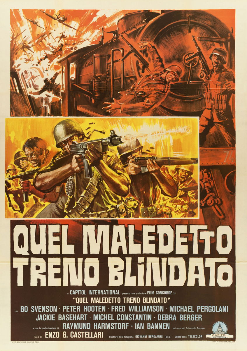 Quel maledetto treno blindato - Manifesto 1