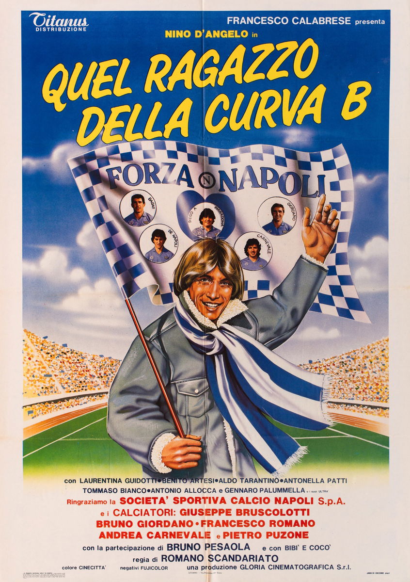 Quel ragazzo della curva B - Manifesto 1