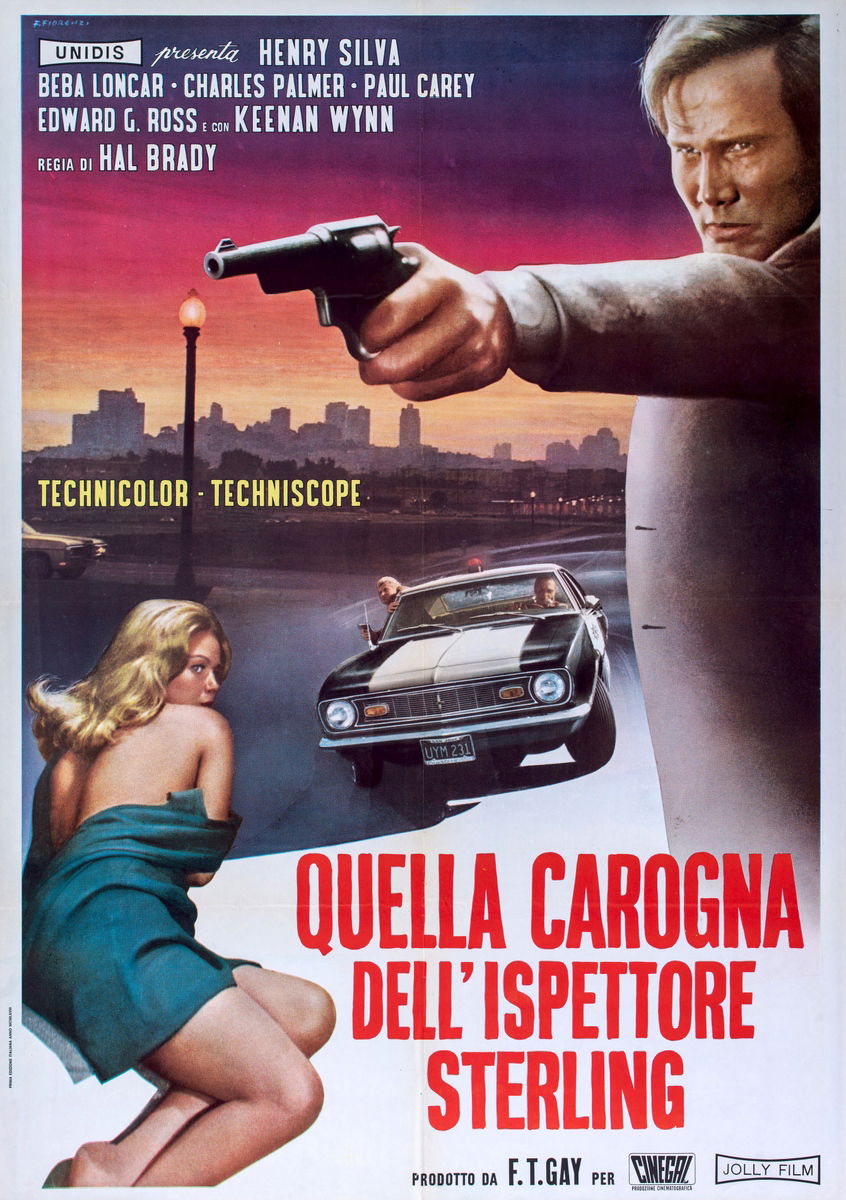 Quella carogna dell'ispettore Sterling - Manifesto 1