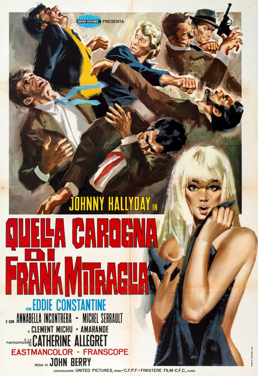 Quella carogna di Frank Mitraglia - Manifesto 1