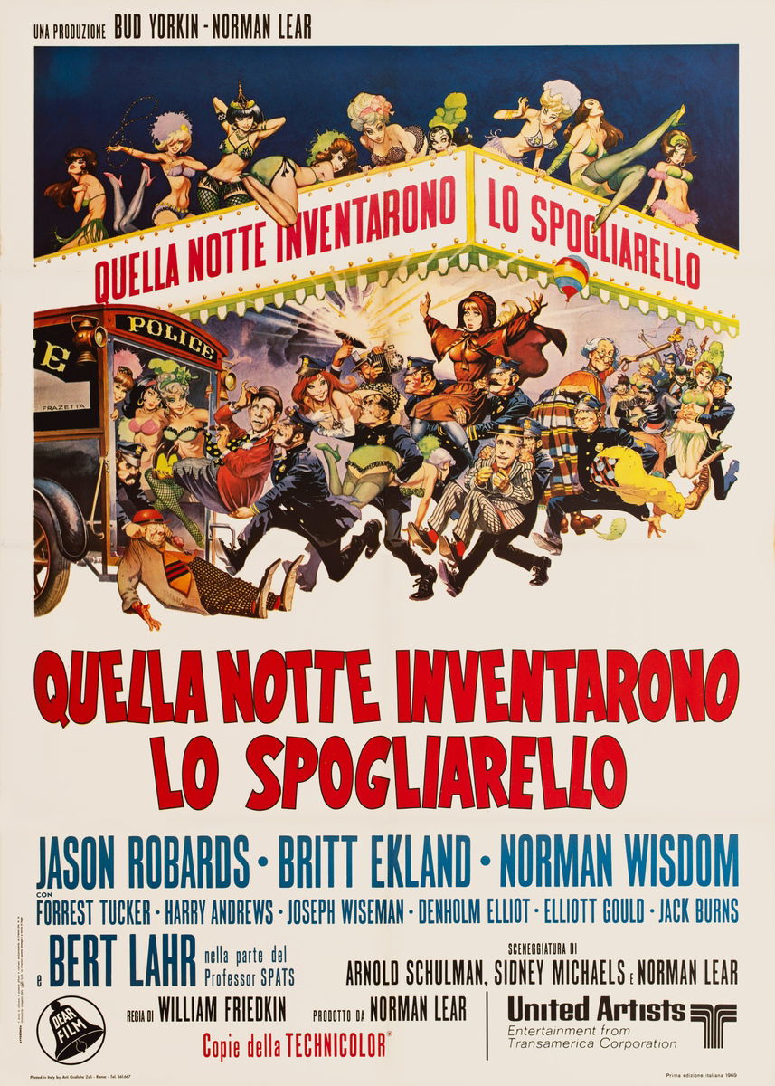 The Night They Raided Minsky's - Poster 1