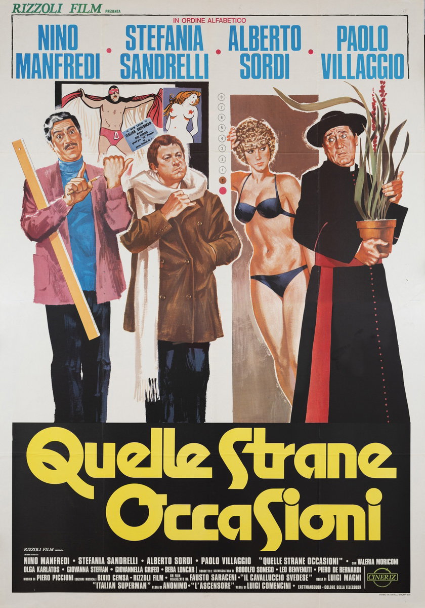 Manifesto 2 per il film Quelle strane occasioni (1976)