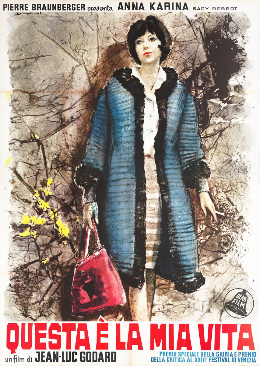 Poster 2 for the film My Life to Live (1962), painted by Donelli