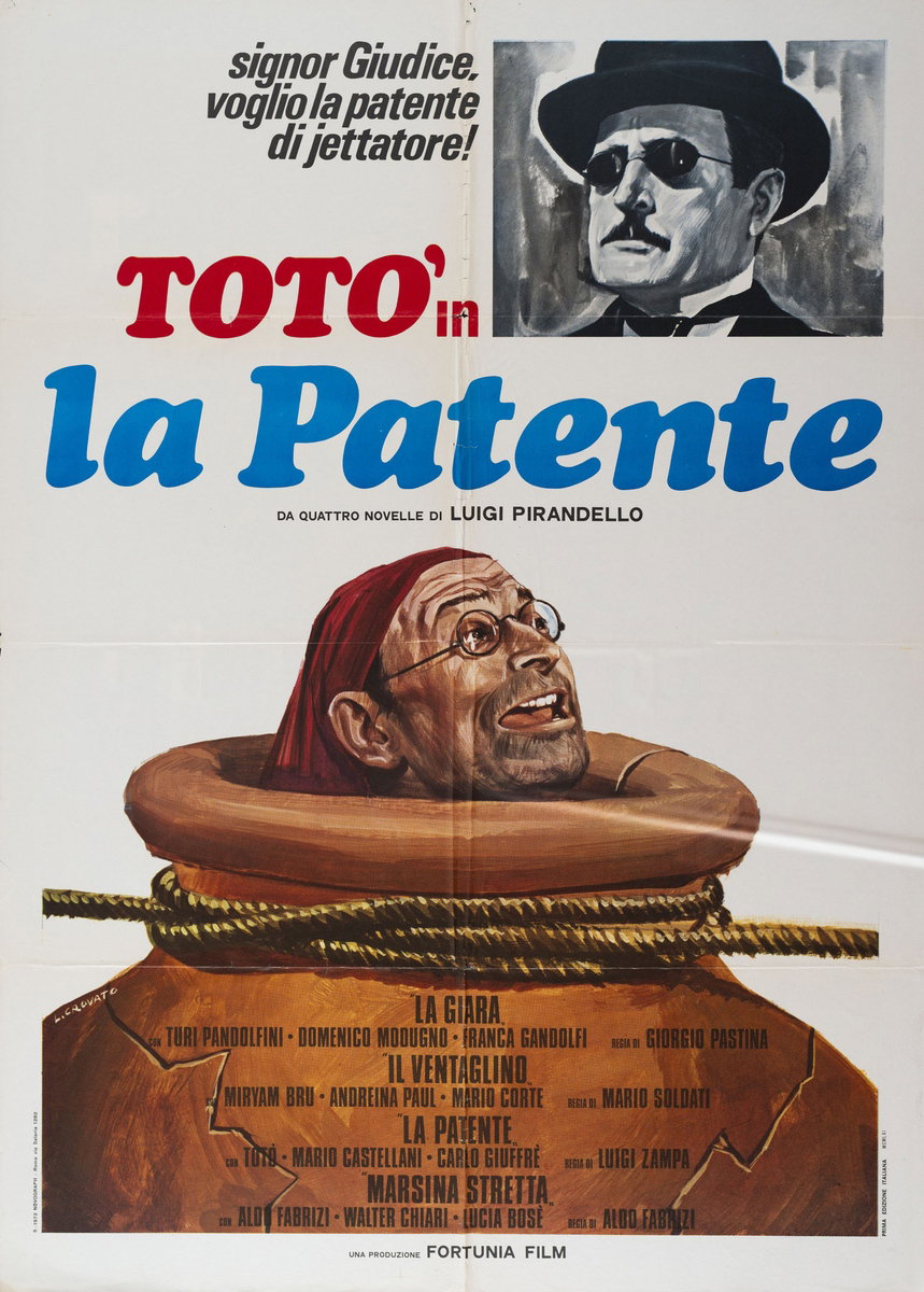 Poster 2 for the film Of Life and Love (1954), painted by Luciano Crovato