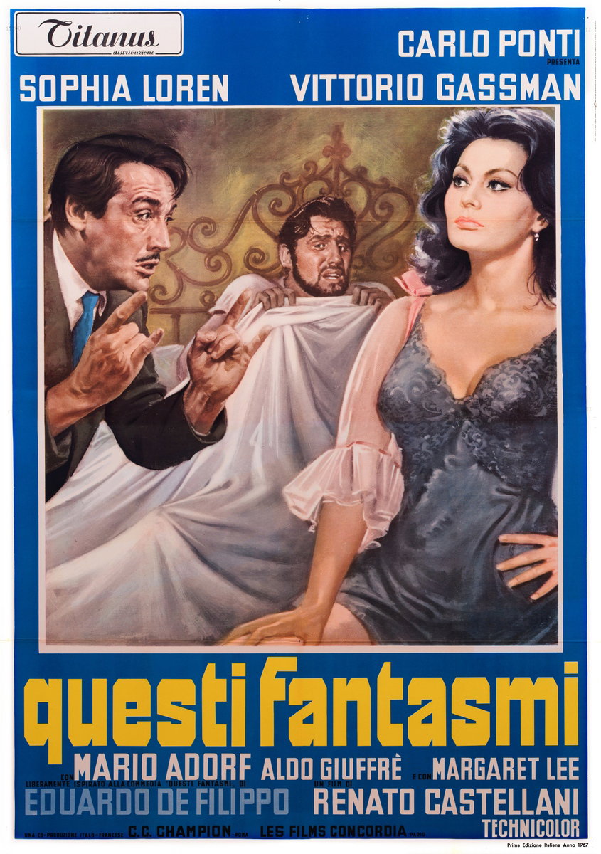 Poster 2 for the film Ghosts, Italian Style (1967)