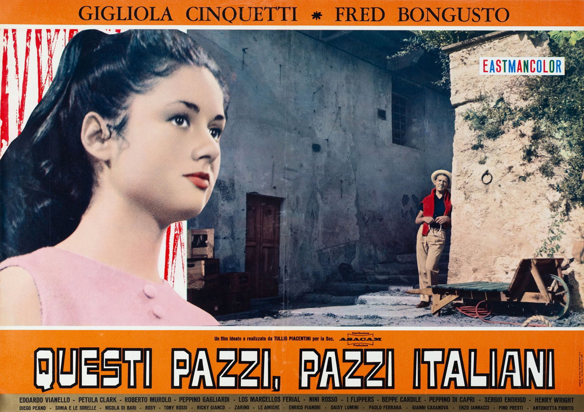 Lobby Card 3 for the film Questi pazzi, pazzi italiani (1965)