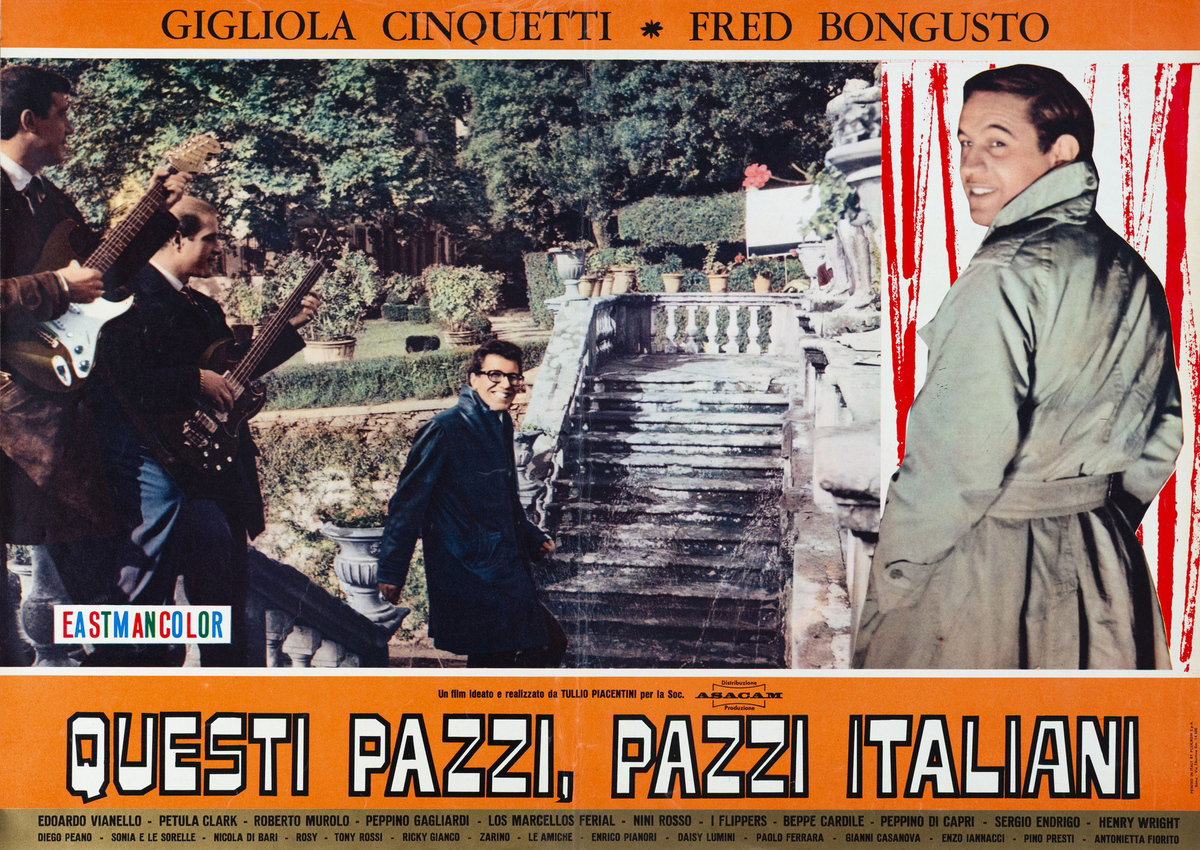 Lobby Card 7 for the film Questi pazzi, pazzi italiani (1965)