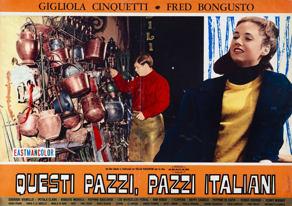 Lobby Card 8 for the film Questi pazzi, pazzi italiani (1965)