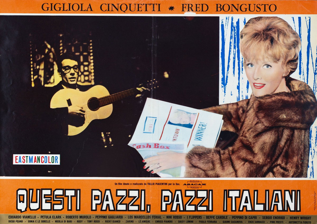 Lobby Card 5 for the film Questi pazzi, pazzi italiani (1965)