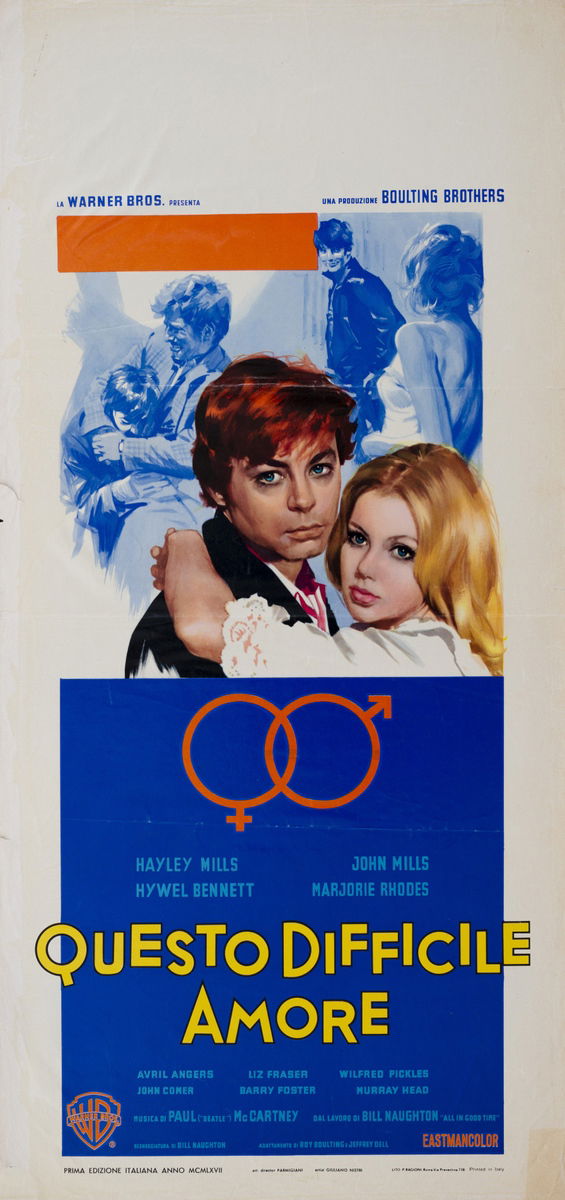 Questo difficile amore - Locandina 1