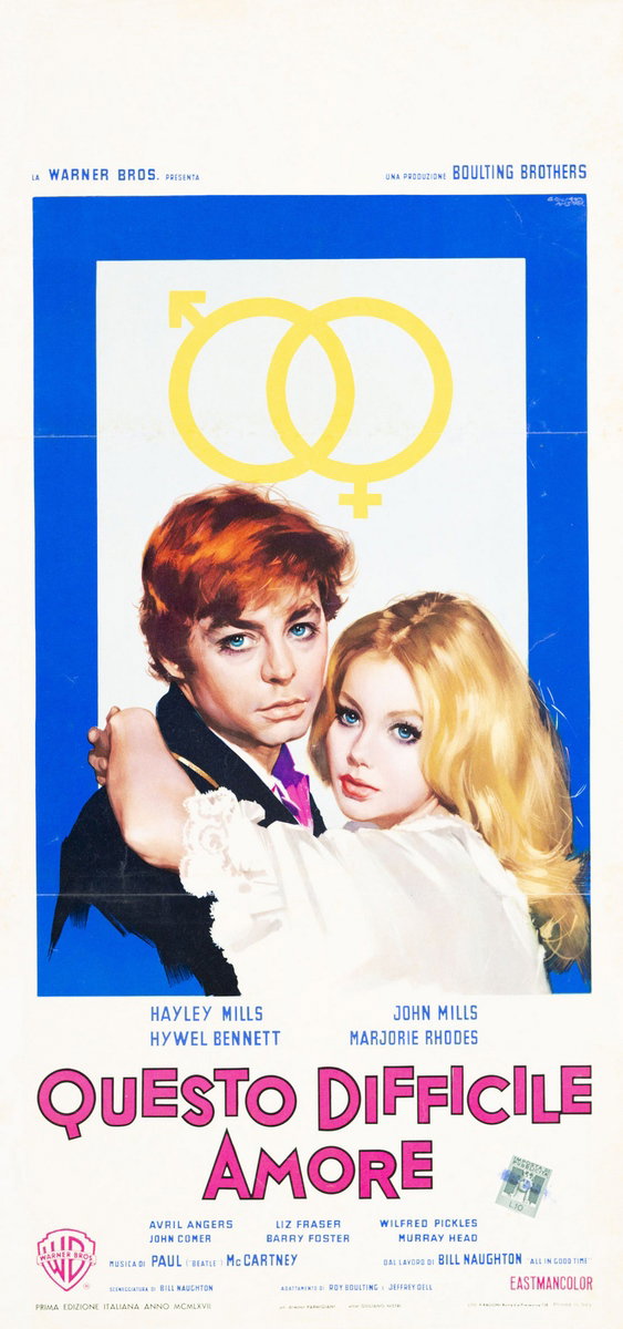 Locandina 2 for the film The Family Way (1966)