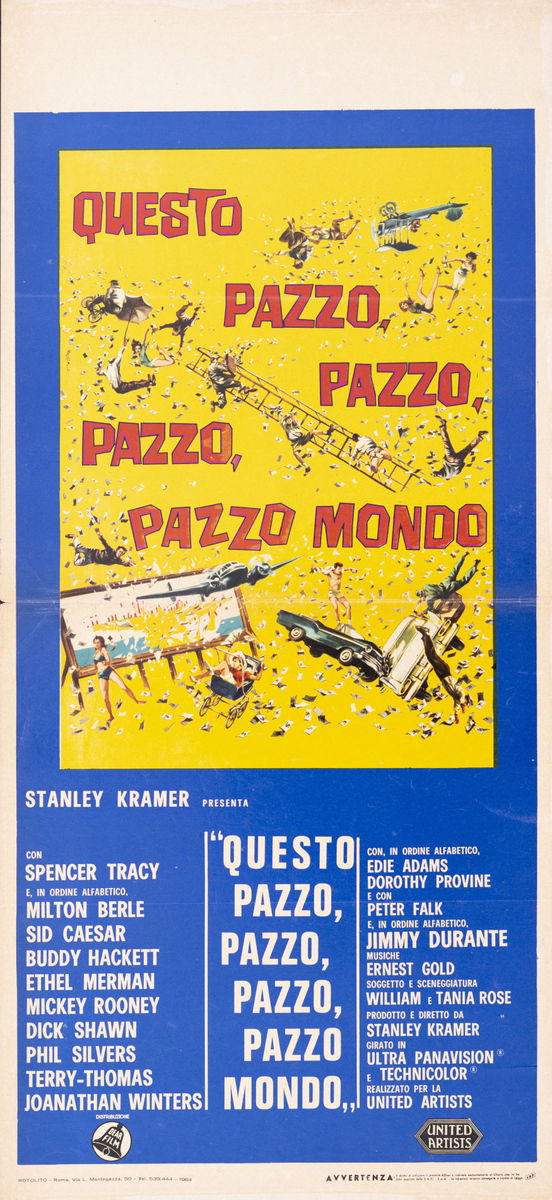 It's a Mad, Mad, Mad, Mad World - Lobby Card 1