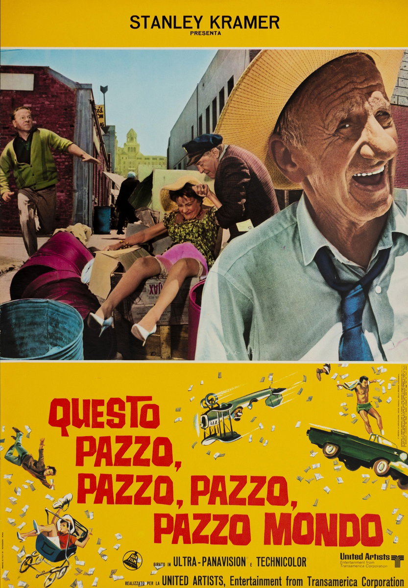 Questo pazzo, pazzo, pazzo, pazzo mondo - Fotobusta 3