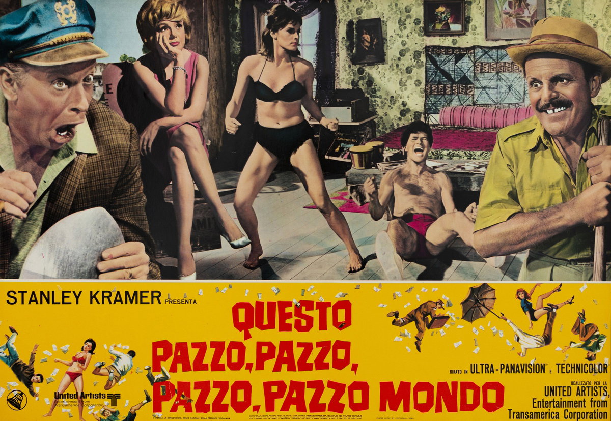 Lobby Card 4 for the film It's a Mad, Mad, Mad, Mad World (1963)