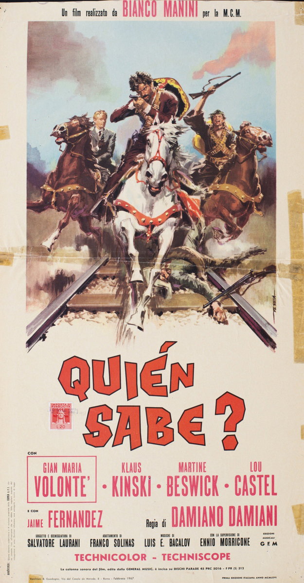 Quién sabe? - Locandina 1