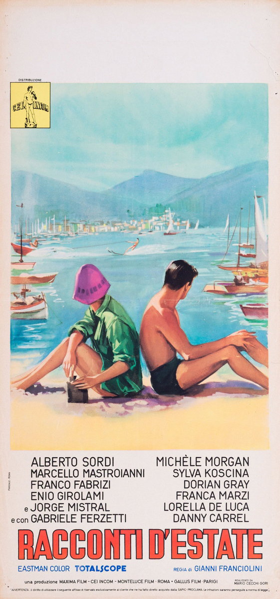 Locandina 2 for the film Love on the Riviera (1958)