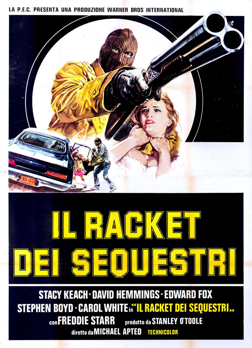 Manifesto 2 per il film Il racket dei sequestri (1977)