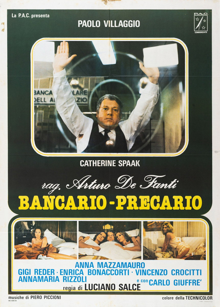 Poster 2 for the film The Precarious Bank Teller (1980)