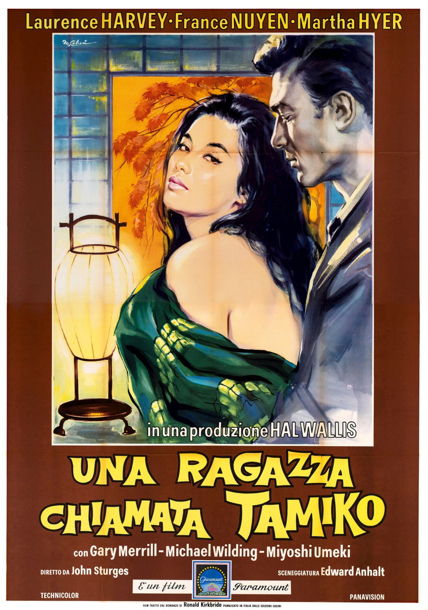 Una ragazza chiamata Tamiko - Manifesto 1