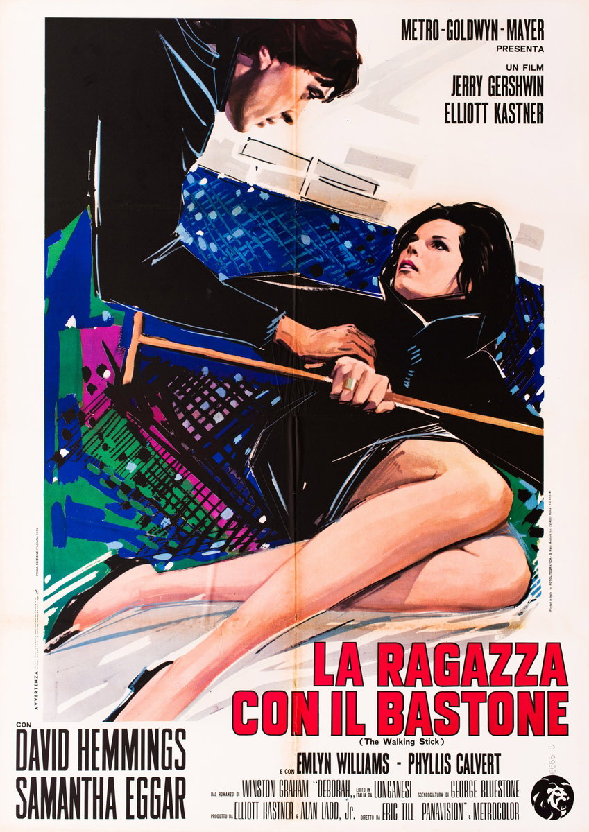 Poster 2 for the film The Walking Stick (1970)