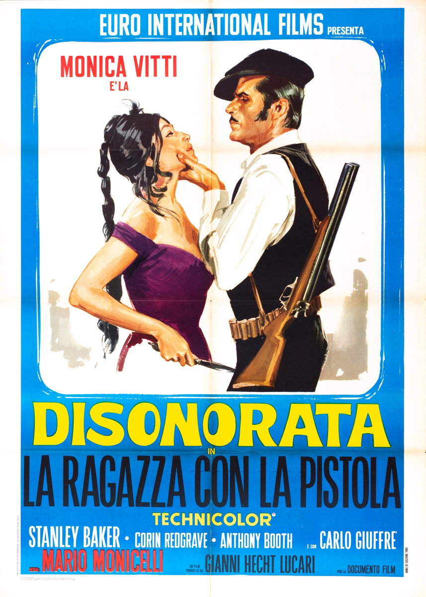Manifesto 2 per il film La ragazza con la pistola (1968)