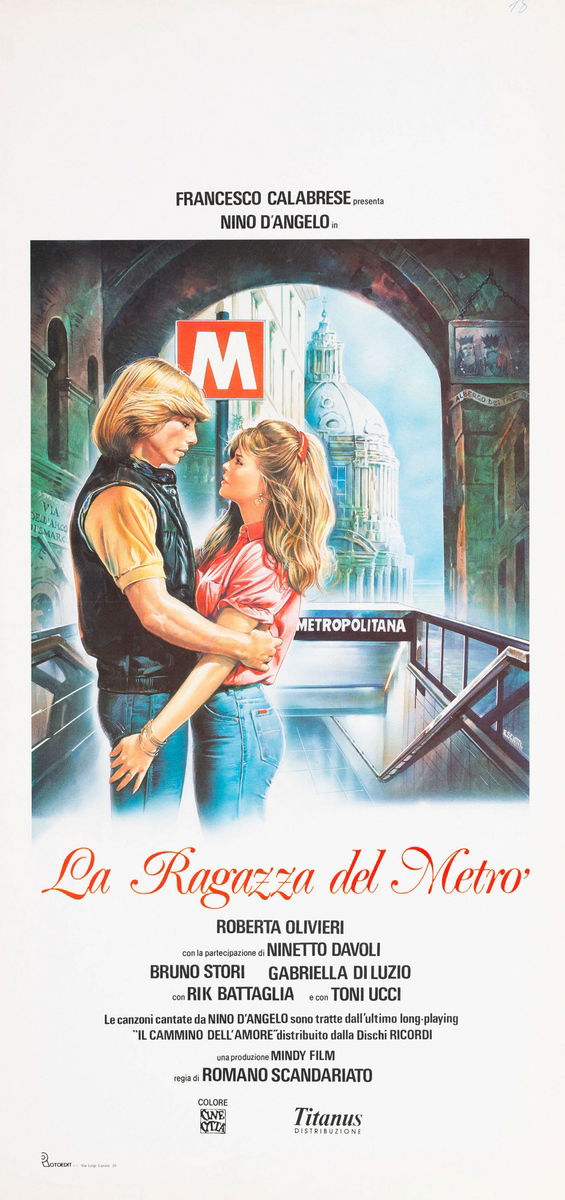 La ragazza del metrò - Locandina 1