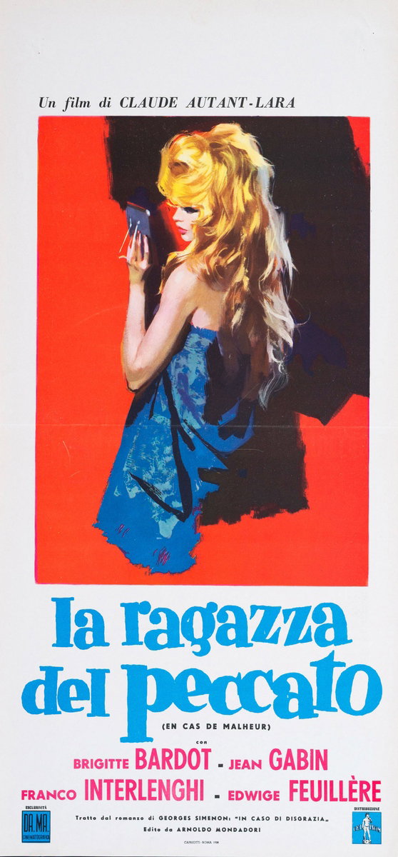 Locandina 2 per il film La ragazza del peccato (1958)