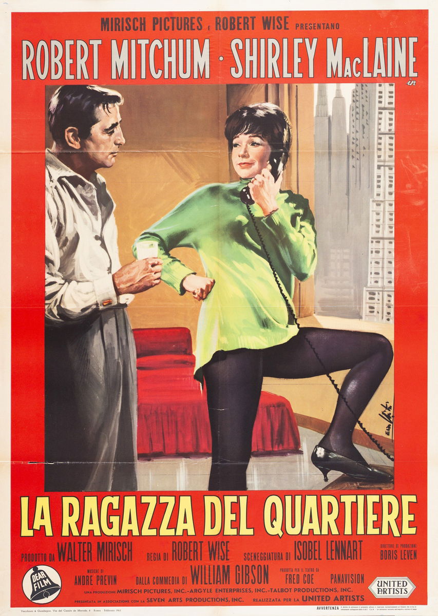 La ragazza del quartiere - Manifesto 1