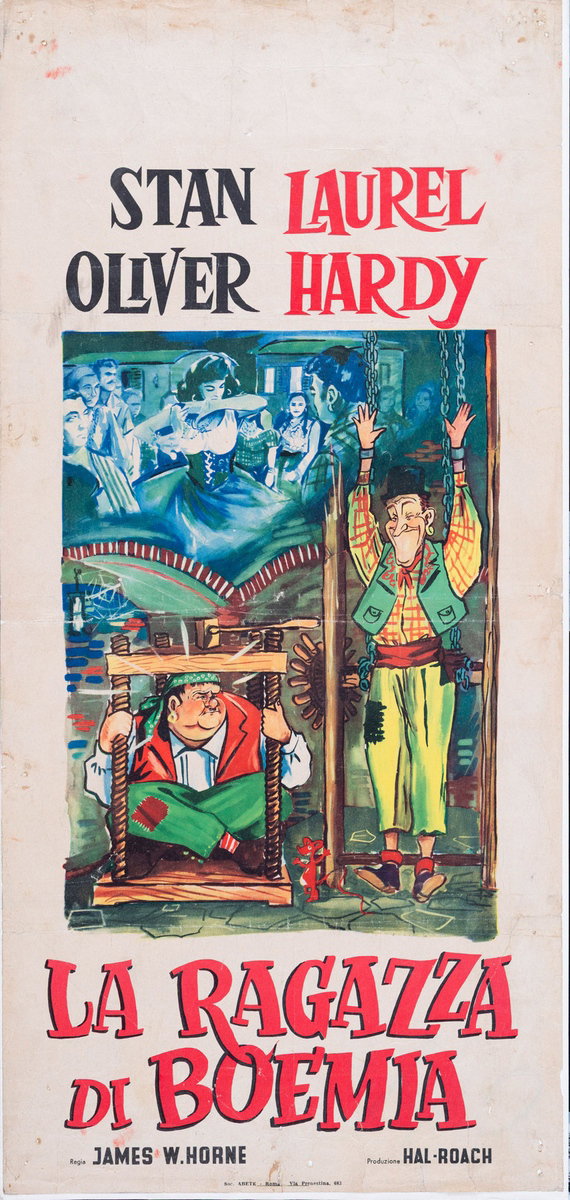Locandina 2 per il film La ragazza di Boemia (1936)