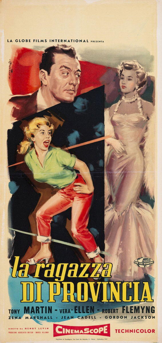 La ragazza di provincia - Locandina 1