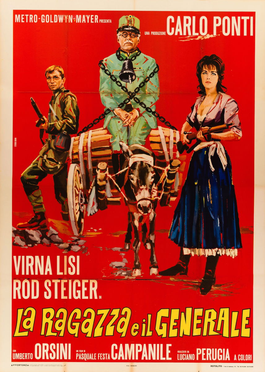La ragazza e il generale - Manifesto 2