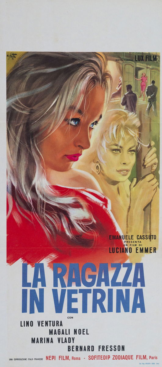 La ragazza in vetrina - Lobby Card 1