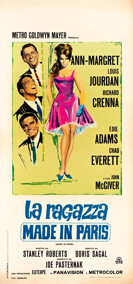 La ragazza made in Paris - Locandina 1