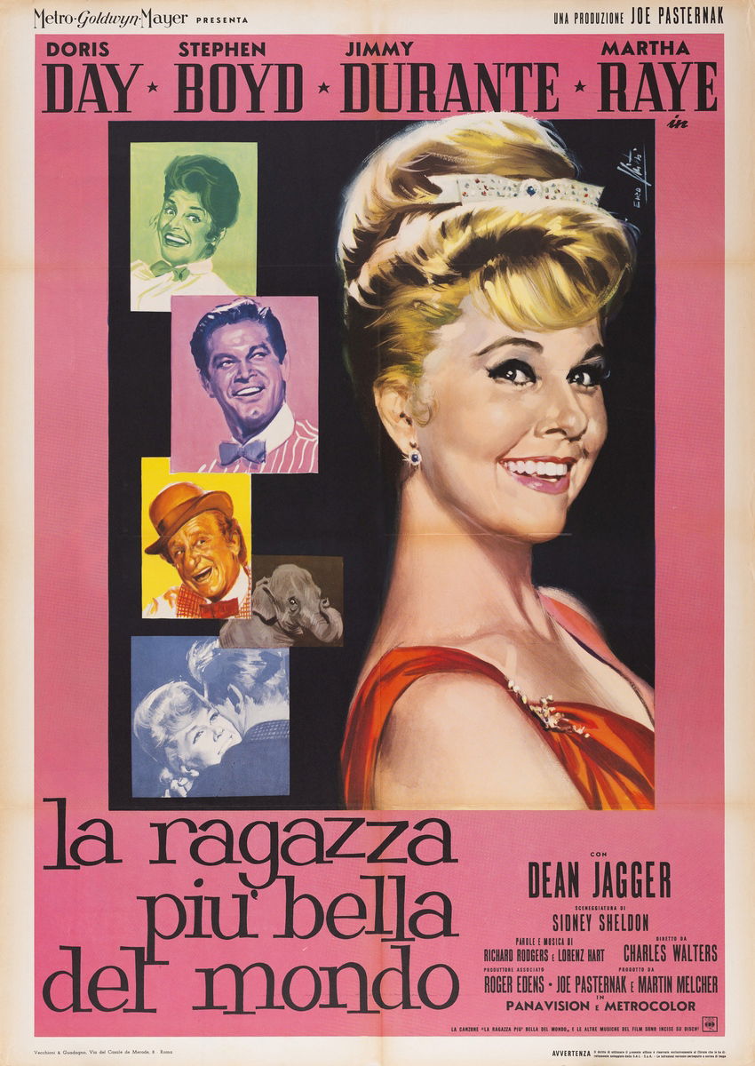 La ragazza più bella del mondo - Manifesto 1