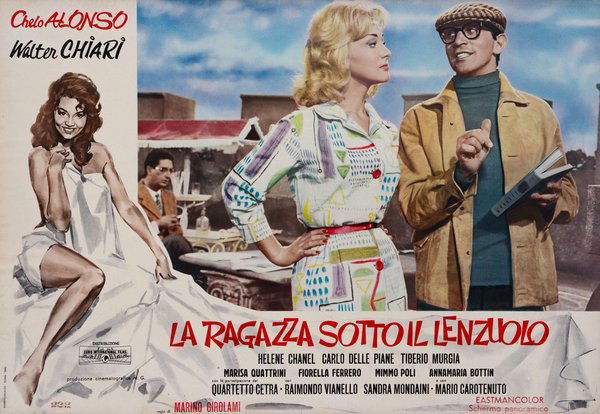 Girl Under the Sheet