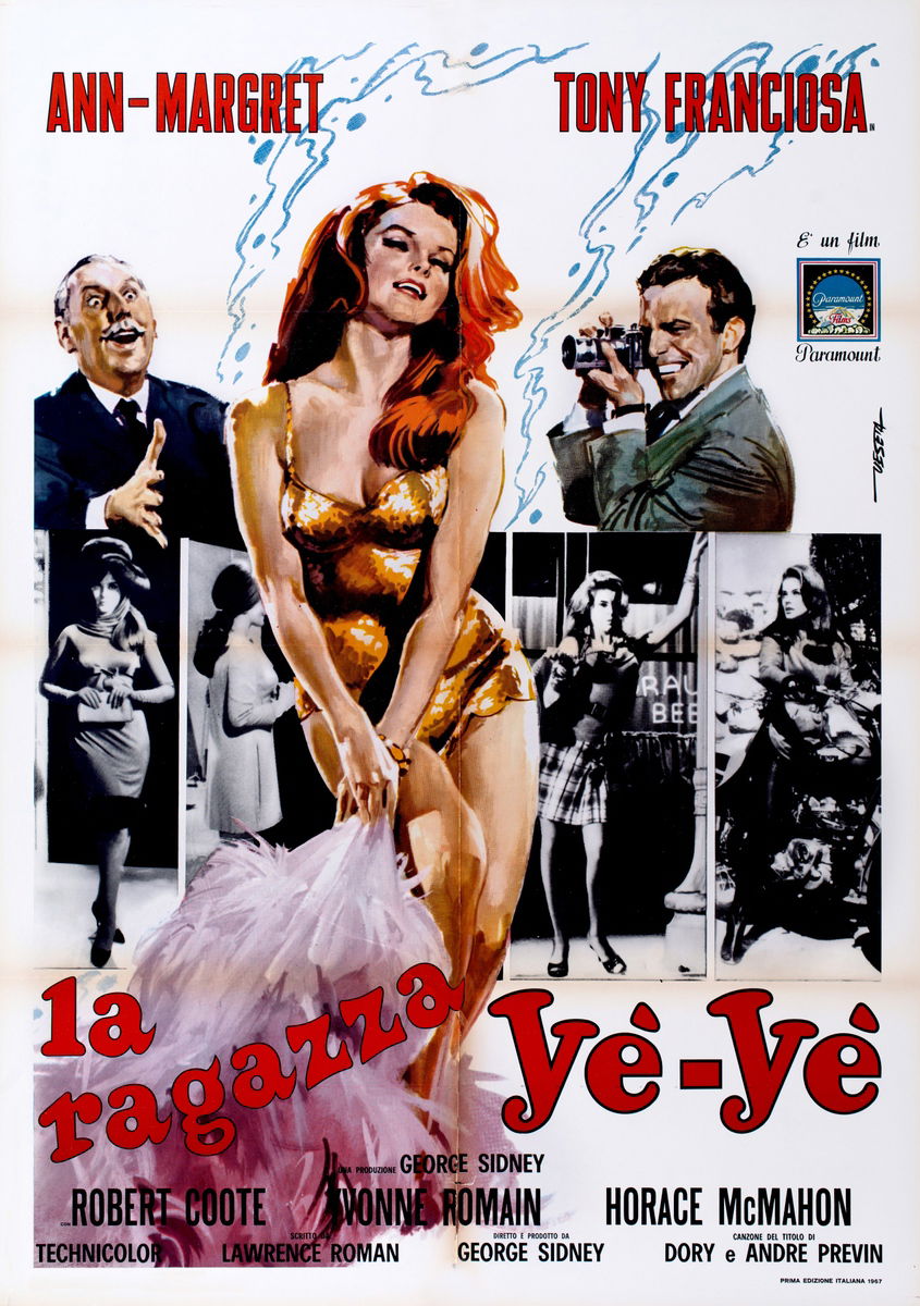 La ragazza yè yè - Manifesto 1