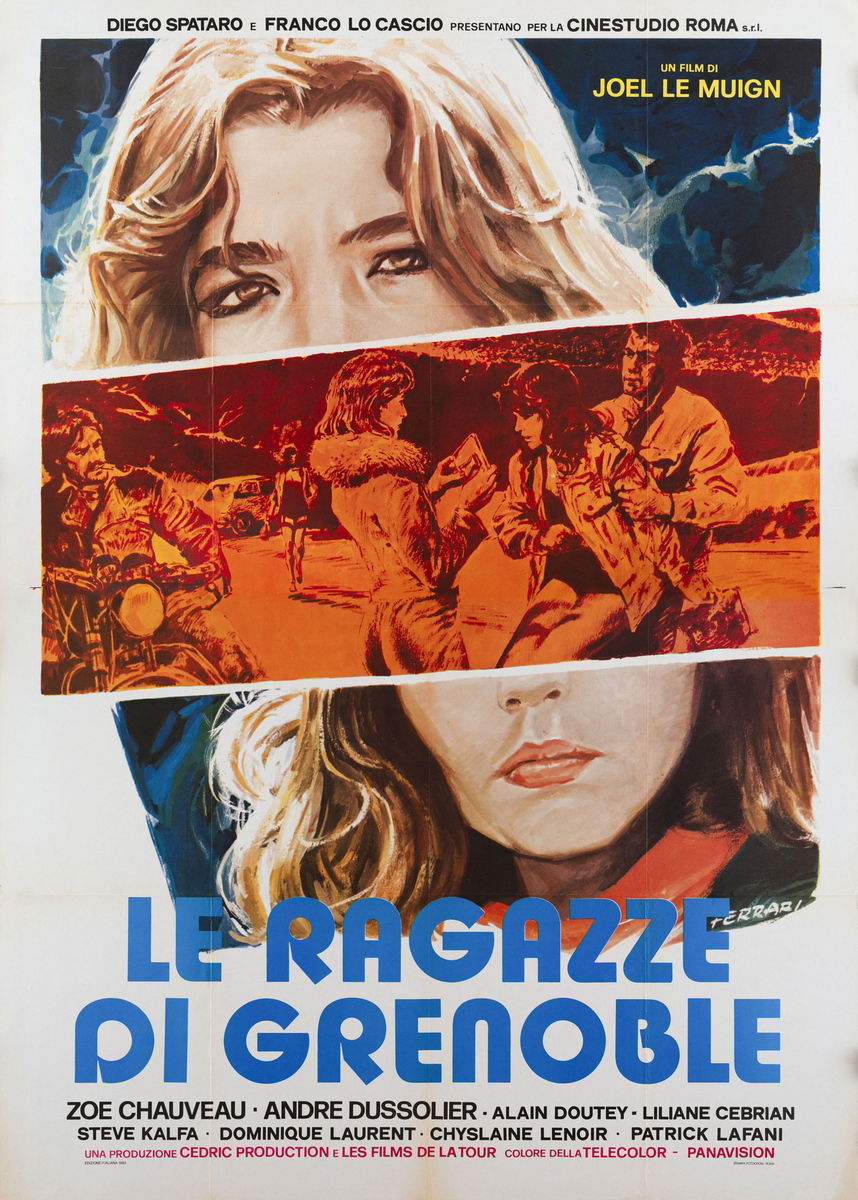 Le ragazze di Grenoble - Manifesto 1