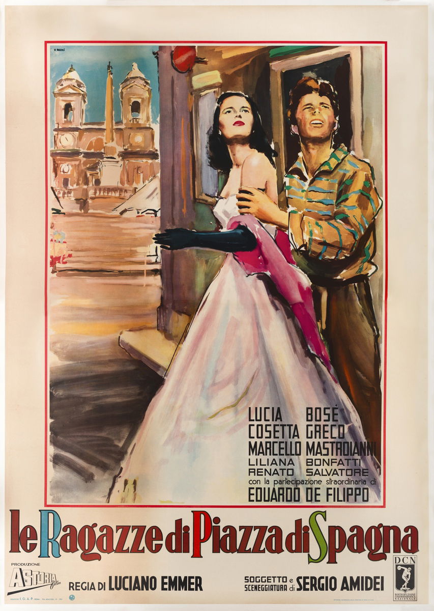 Le ragazze di Piazza di Spagna - Manifesto 1