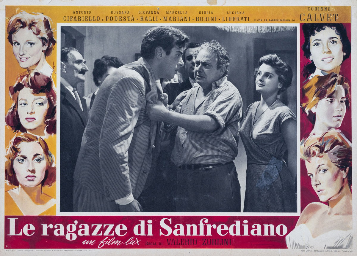 Fotobusta 13 per il film Le ragazze di San Frediano (1955)