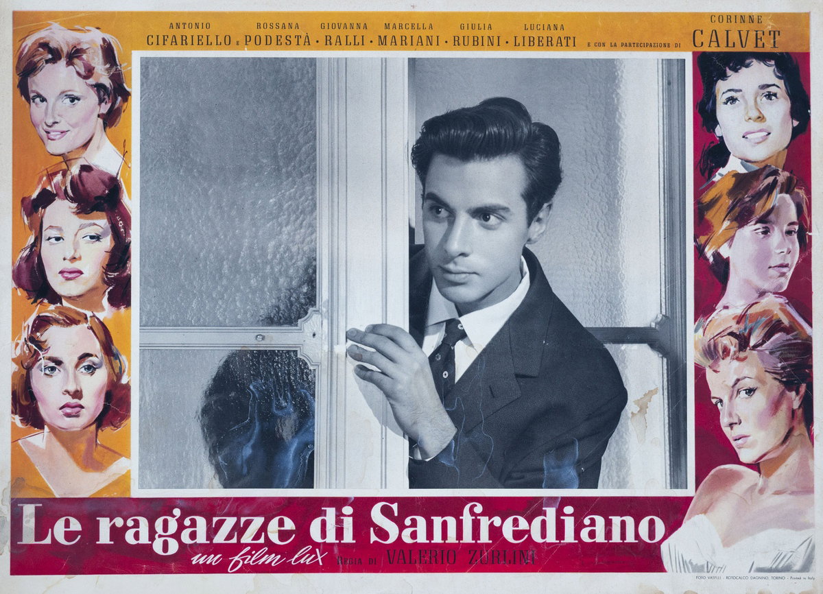Fotobusta 2 per il film Le ragazze di San Frediano (1955)